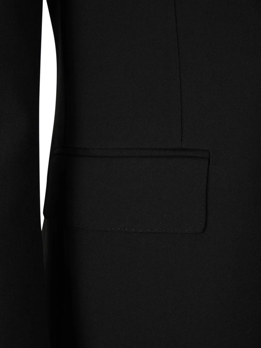 Alexander McQueen Blazer met dubbele rij knopen Zwart