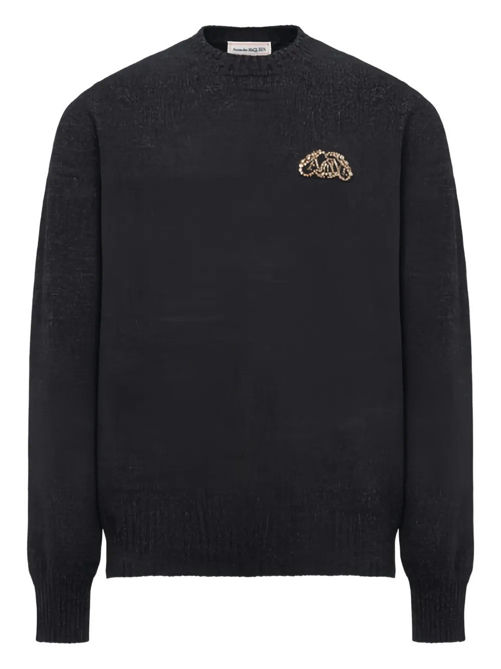 Alexander McQueen Seal プルオーバー - グレー Alexander McQueen Seal プルオーバー - グレー