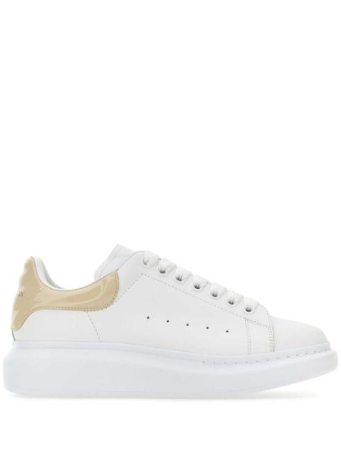 Alexander McQueen Oversized lace-up leather sneakers Men