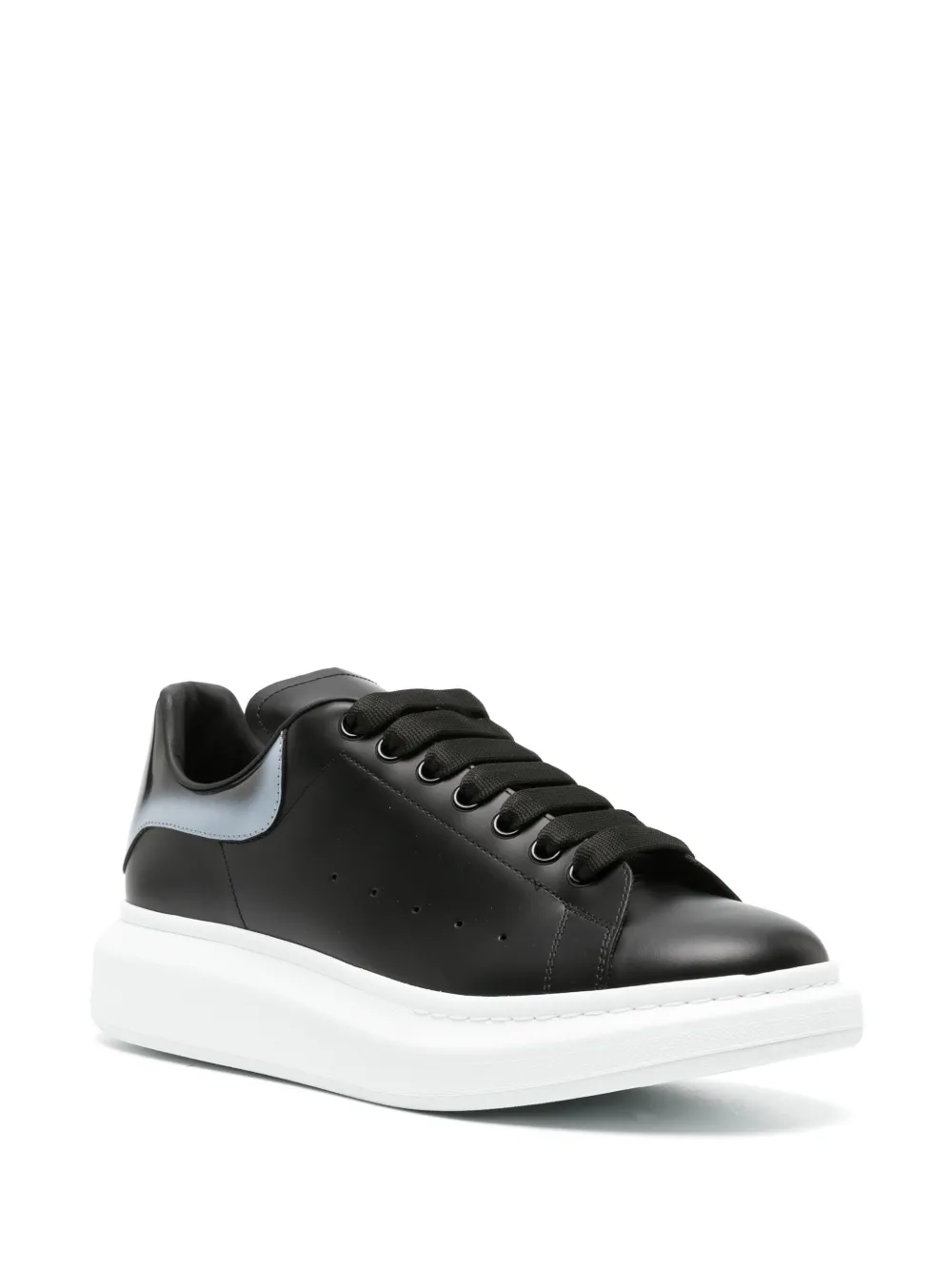 Alexander McQueen Oversized Leather Sneakers - Farfetch