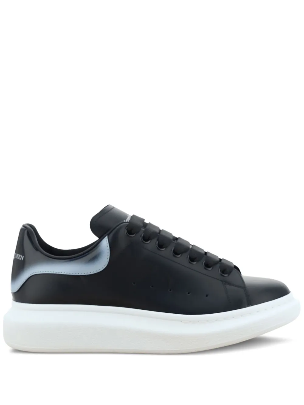 Alexander mcqueen trainers mens black online