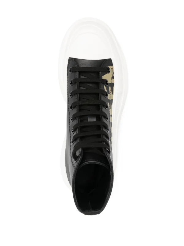 Alexander McQueen Tread Slick Sneakers | Black | FARFETCH