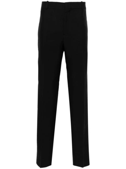 tailored cigarette trousers