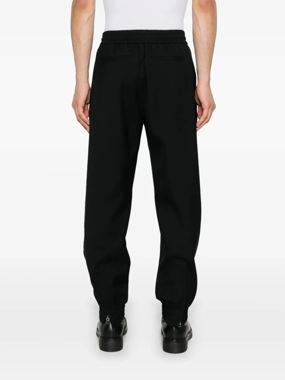 Alexander McQueen Wollen broek Zwart