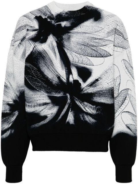 Alexander McQueen Dragonfly-print sweatshirt Men