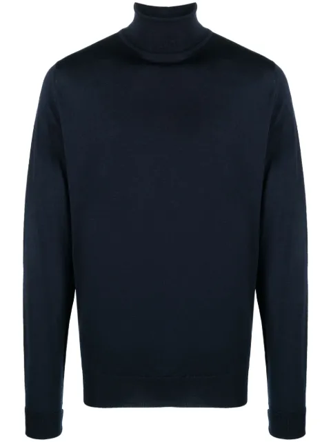 John Smedley pull en laine mérinos à col roulé