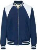 Alexander McQueen Harness bomber jacket - Blue