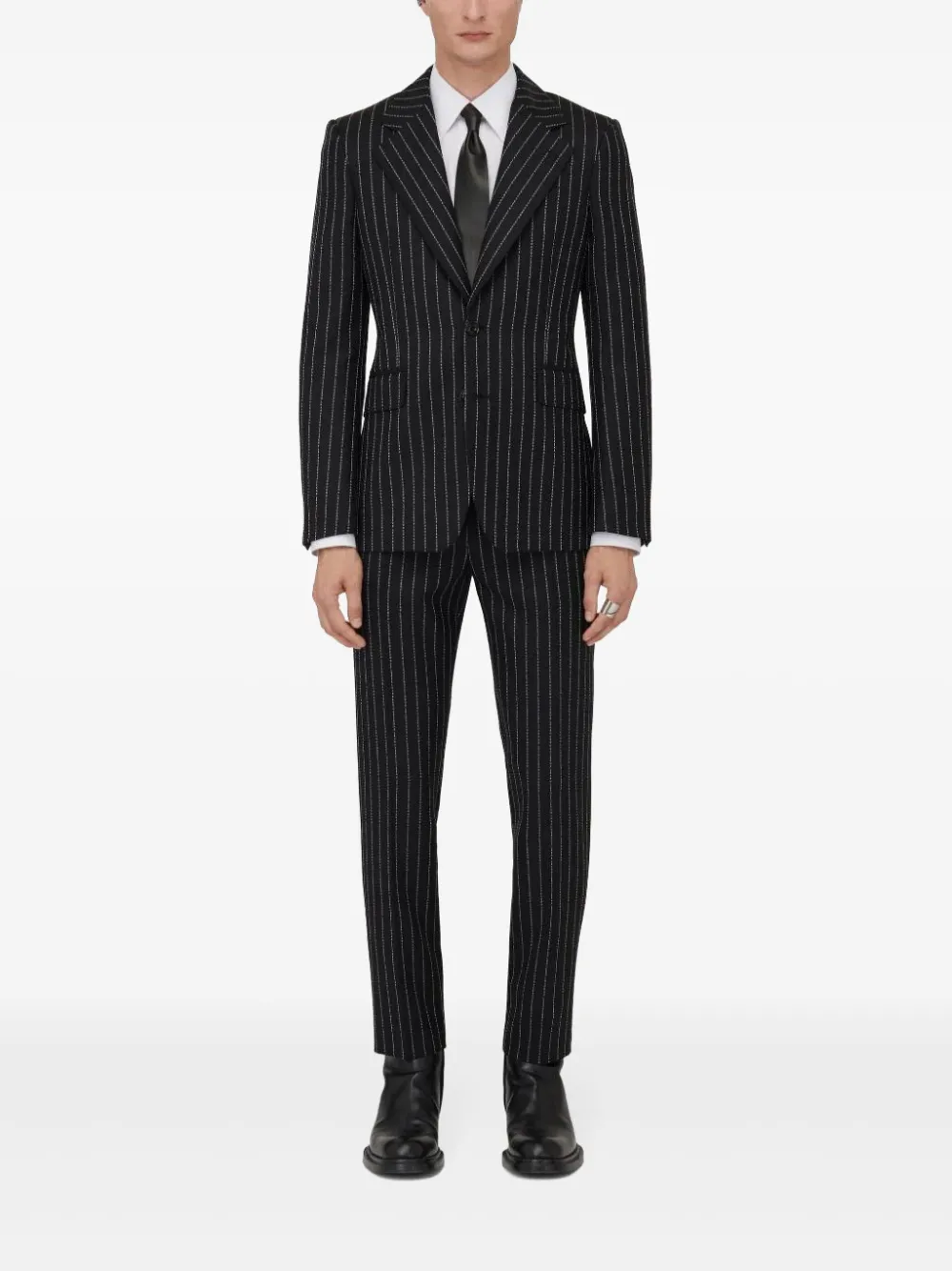Alexander McQueen pinstriped single-breasted blazer | Blazers | Image 2