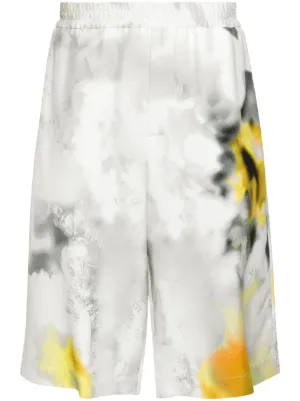 AMIRI タイダイ ショートパンツ | ブルー | FARFETCH JP