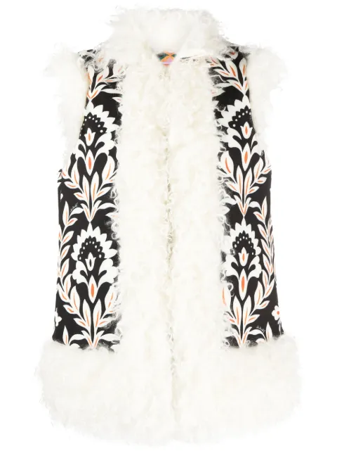 La DoubleJ Folk floral-print vest