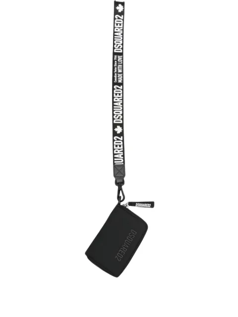 DSQUARED2 raised-logo Continental wallet