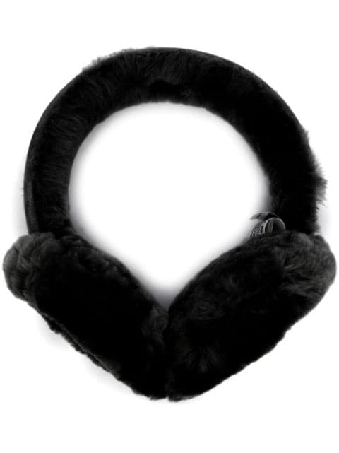 UGG logo-patch faux-fur headband