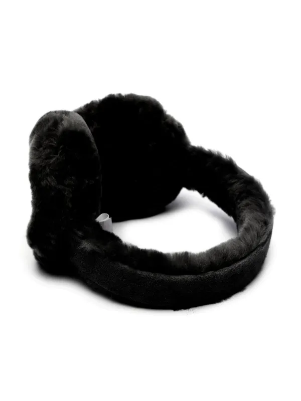 UGG Black Faux Fur Headband 21850763_53136286_600.jpg main image 3