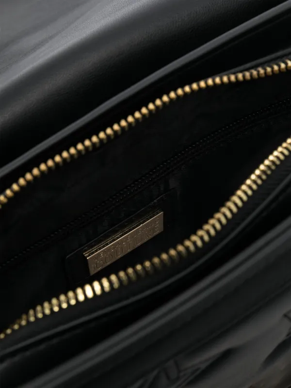 VERSACE JEANS COUTURE ショルダーバッグ ブラック ロゴ Versace Jeans Couture ロゴ ショルダーバッグ | ブラック | FARFETCH JP