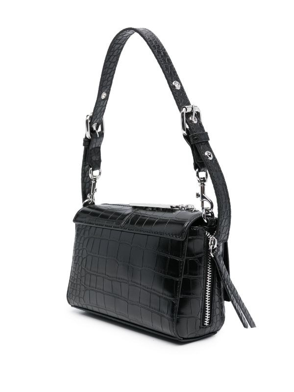 Burberry crocodile-effect Shoulder Bag - Farfetch