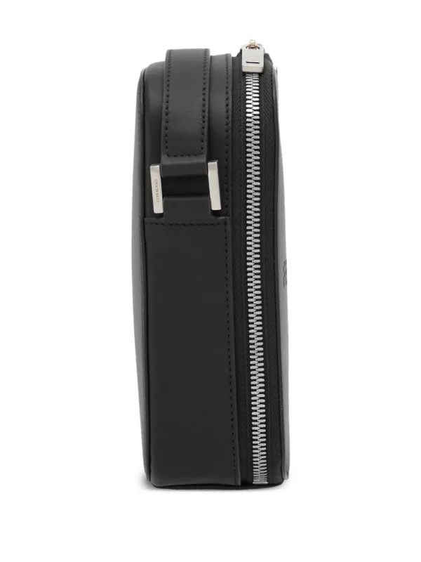 Ferragamo レザー ショルダーバッグ | ブラック | FARFETCH JP