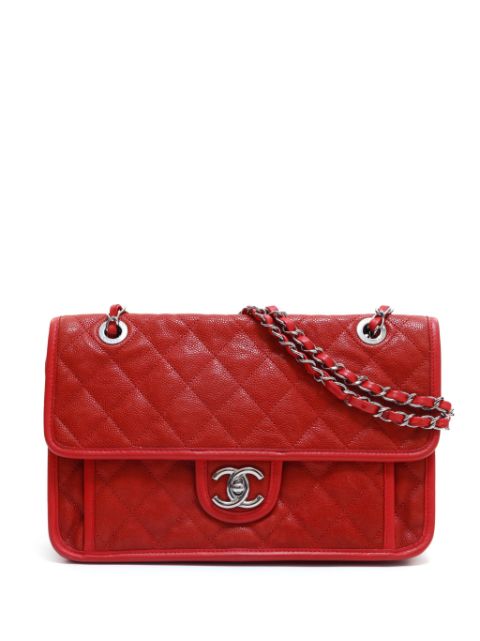 HOT SALE CHANEL 1995 French Riviera shoulder bag Women