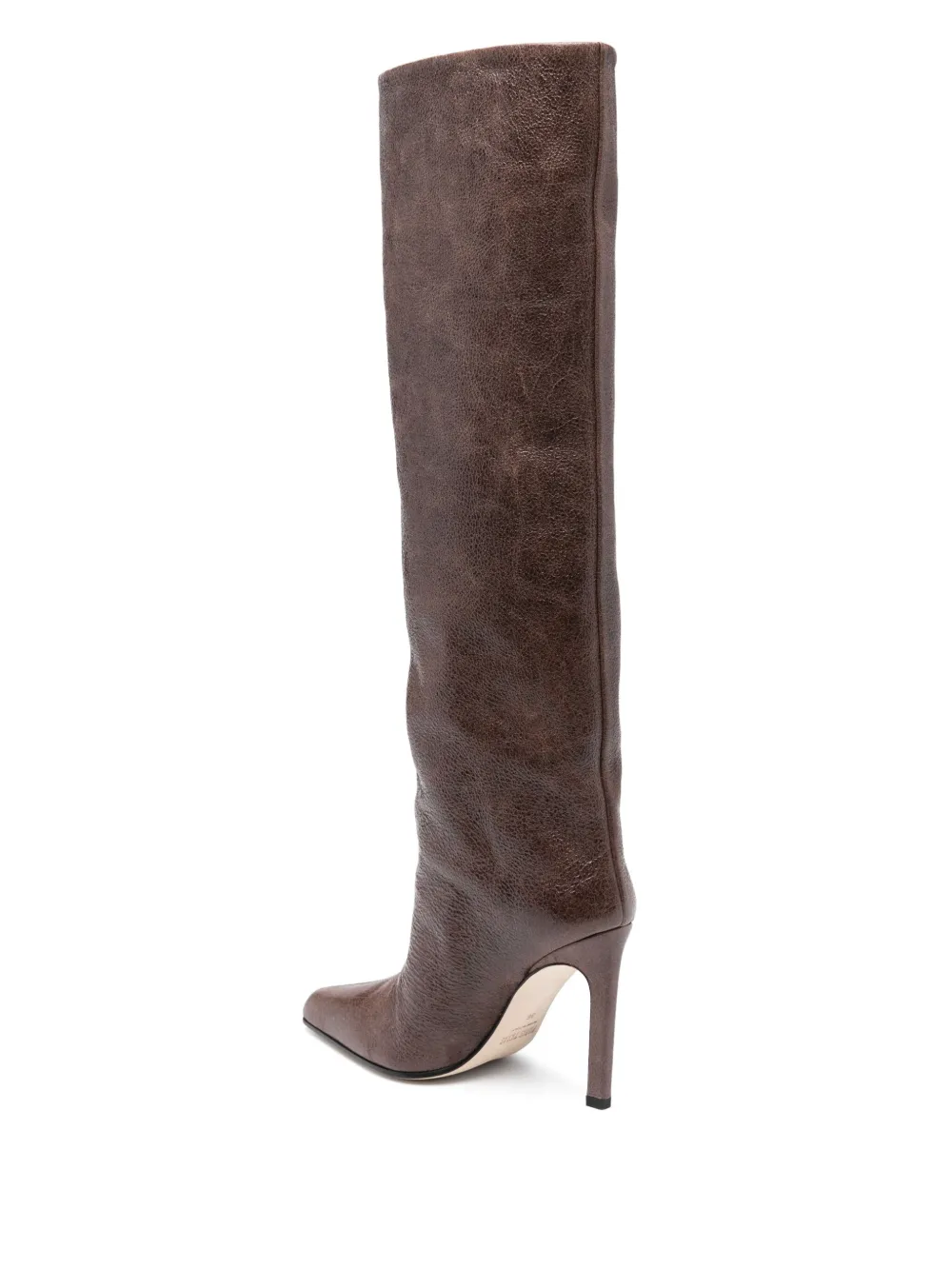 Shop Paris Texas Jude 100mm Knee-high Boots In Brown