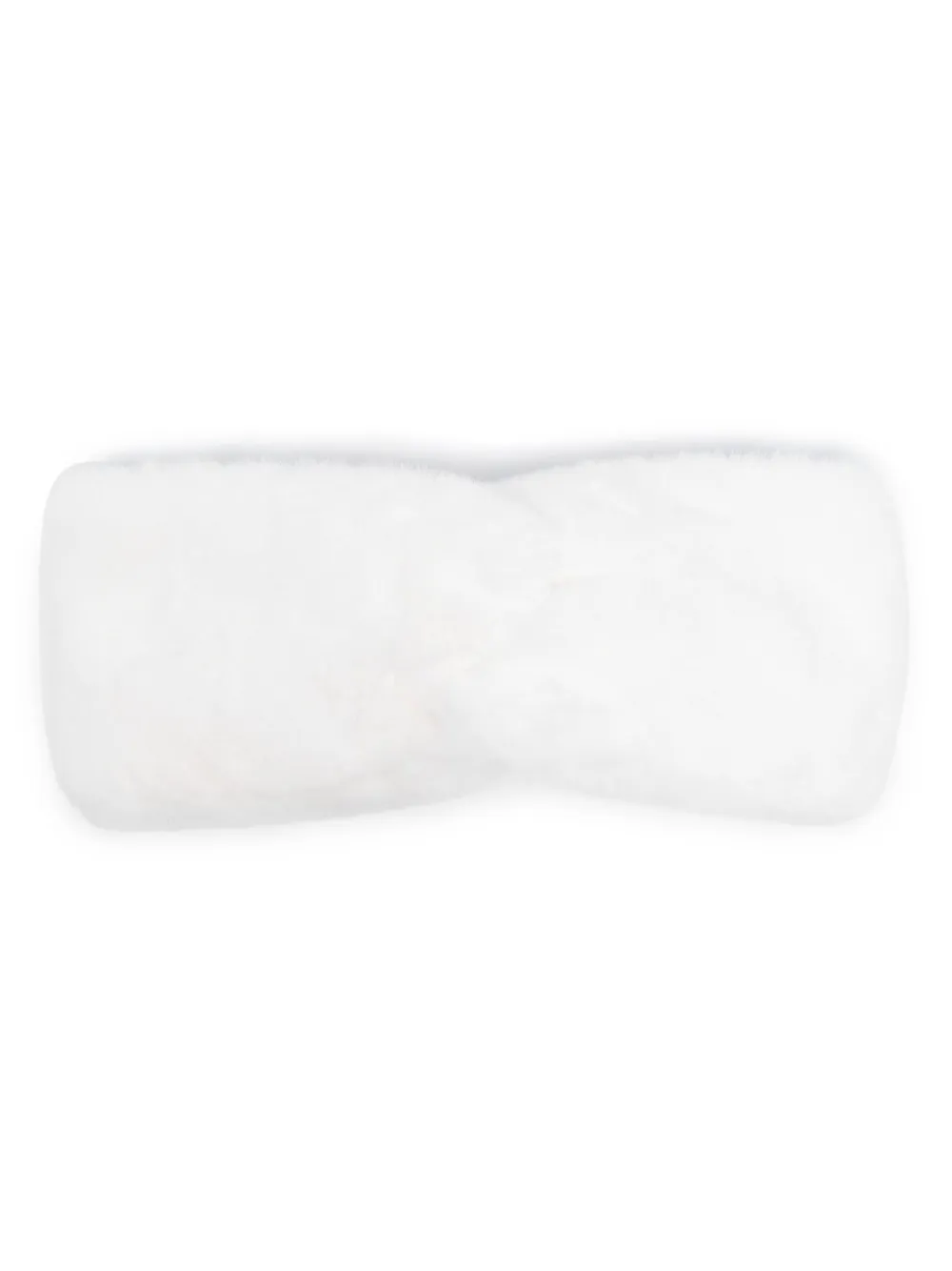 Ugg Womens Nimbus Logo-patch Faux-fur Headband