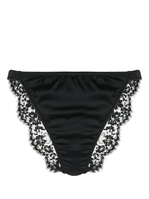 Dolce & Gabbana floral-lace panelled briefs