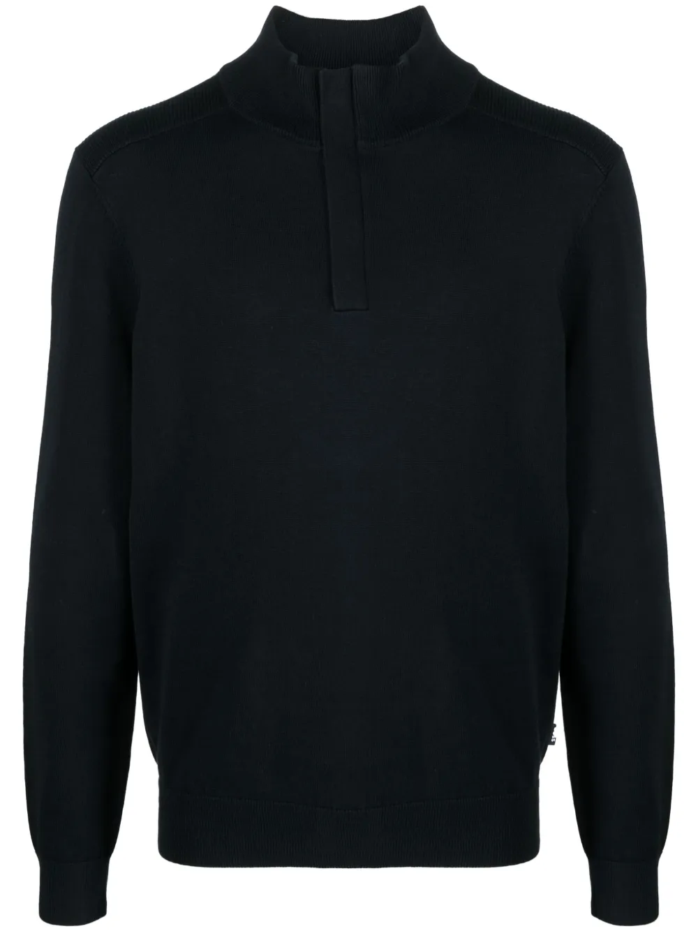 BOSS Fijngebreide trui Blauw