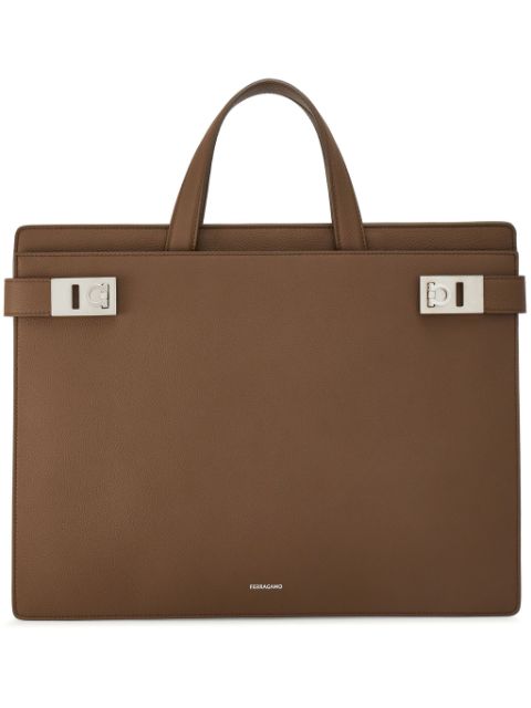 Ferragamo laptop bag best sale