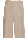 Ferragamo pressed-crease bermuda shorts - Neutrals