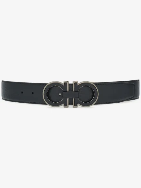 Ferragamo cinturón reversible Gancini