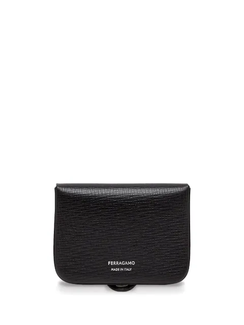 Ferragamo logo-lettering leather wallet