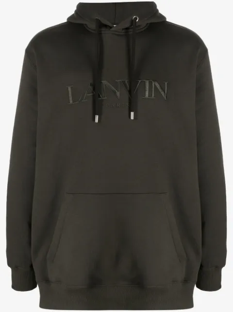 Lanvin hoodie con logo bordado