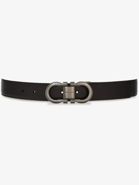 Ferragamo reversible and adjustable Gancini belt