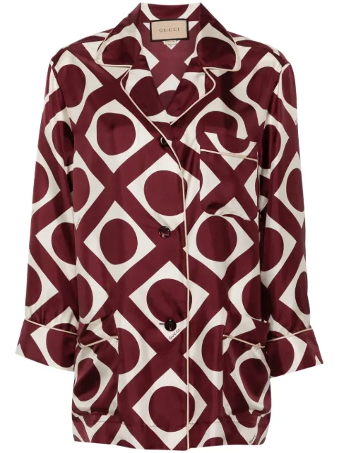 Gucci graphic-print shirt