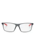 Nike two-tone rectangle-frame glasses - Grey