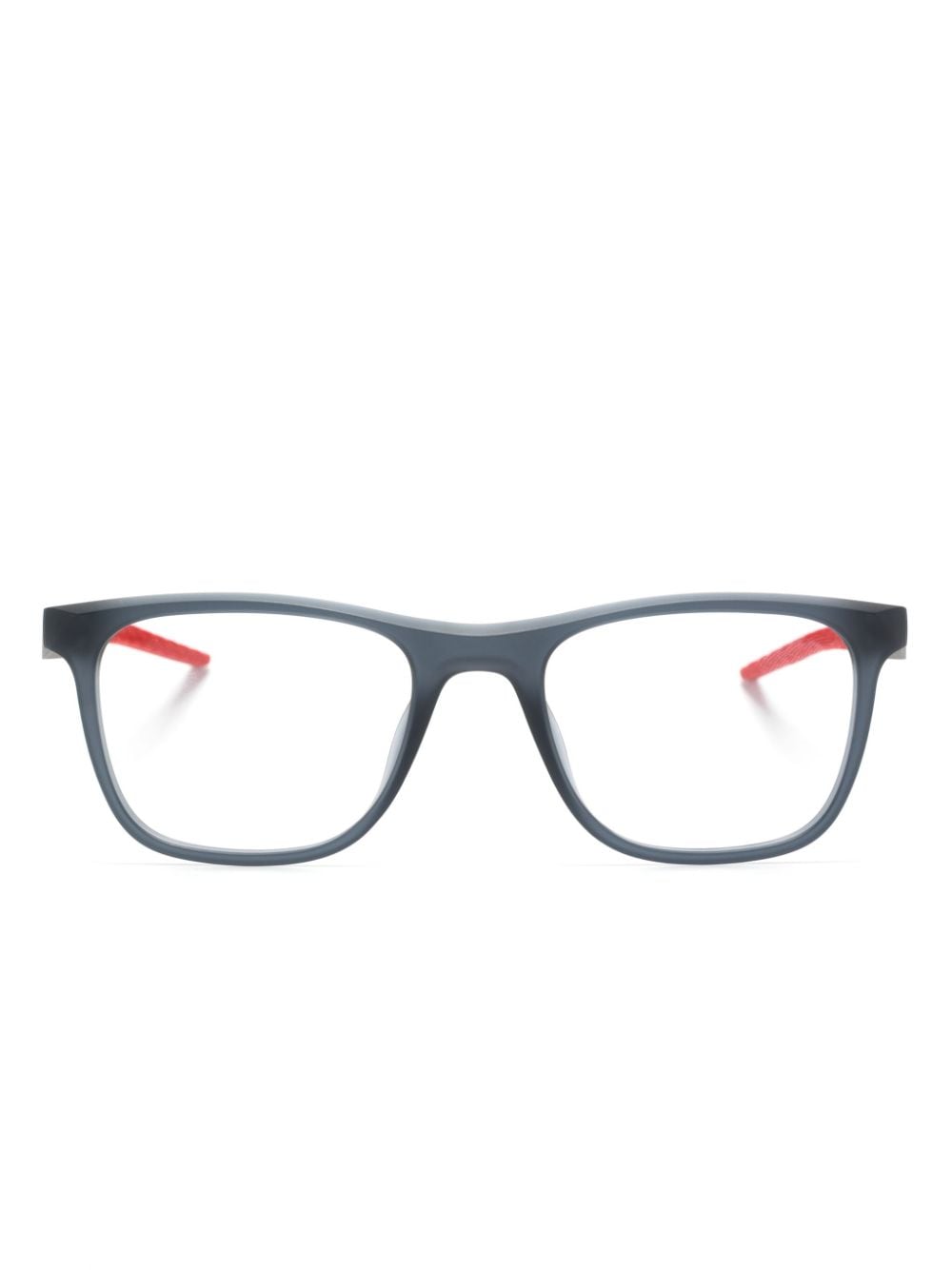 Nike 7056 Rectangle-frame Glasses In Grau