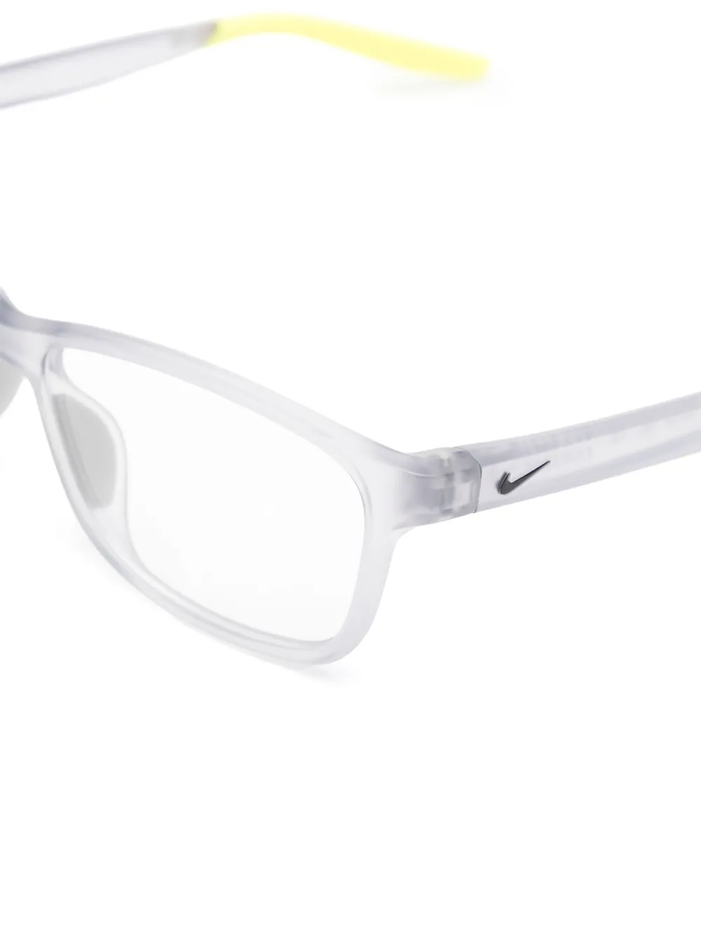 Nike 5048 bril met rechthoekig montuur Grijs
