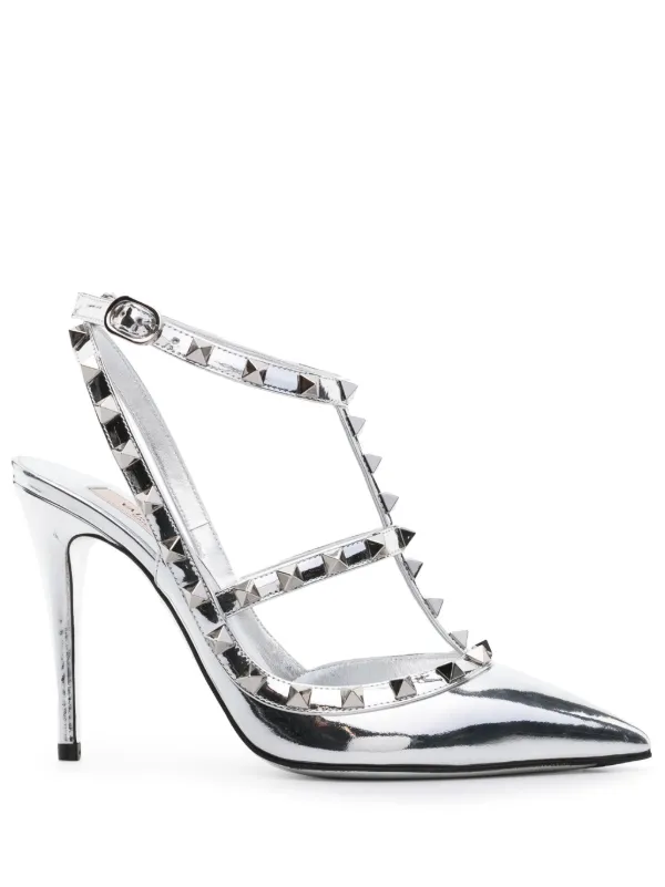 Metallic best sale rockstud valentino