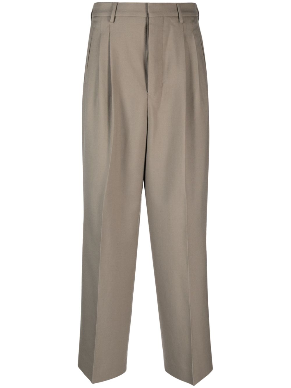 AMI Paris Straight broek Beige