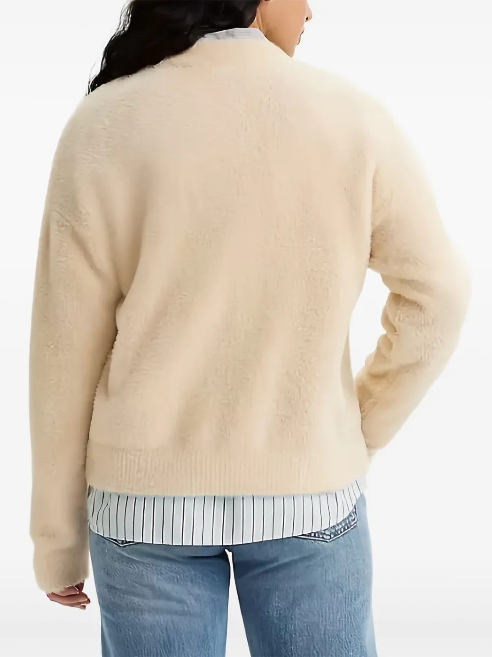 Levi's Vest met V-hals Beige