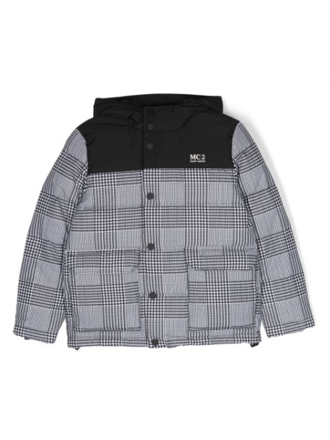 MC2 Saint Barth x Disney checked padded jacket