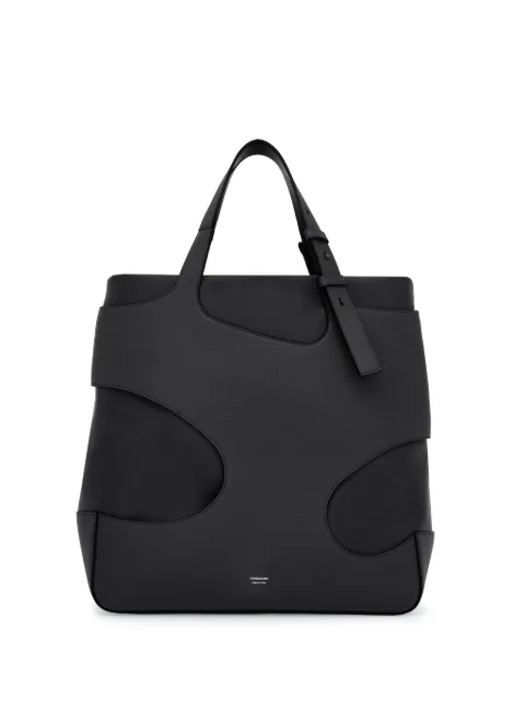 Ferragamo cut-out detail padded tote bag