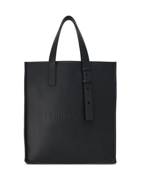 Ferragamo North-South leather tote bag