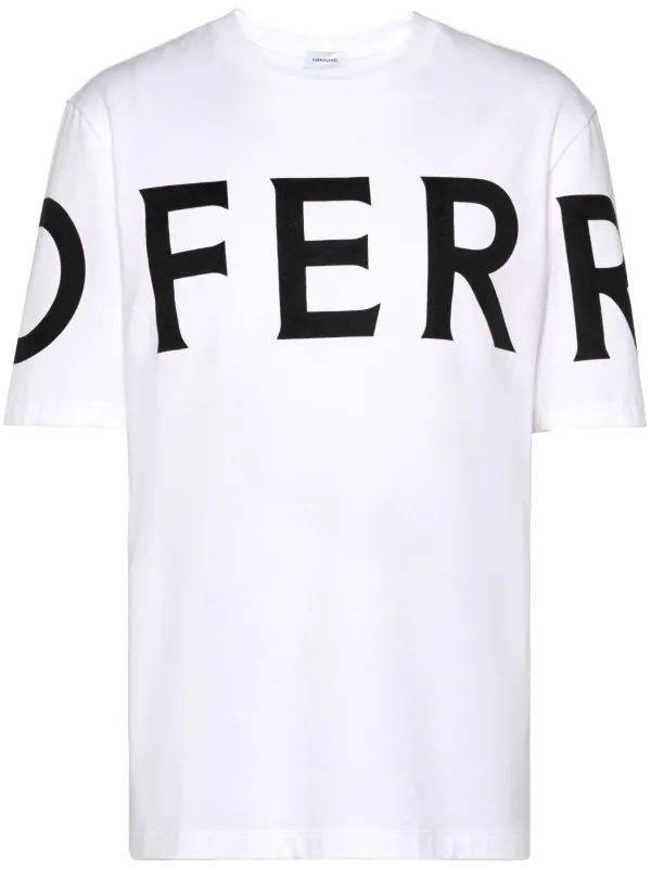 Ferragamo ロゴ Tシャツ | ホワイト | FARFETCH JP