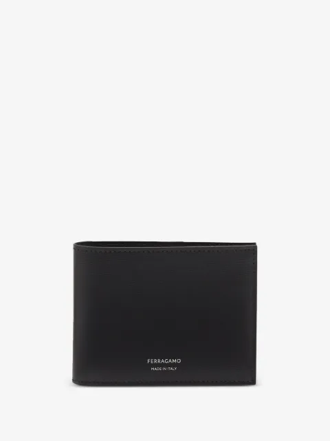 Ferragamo portefeuille en cuir à design pliant