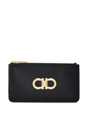 Ferragamo ヴァラリボン 財布 | ブラック | FARFETCH JP