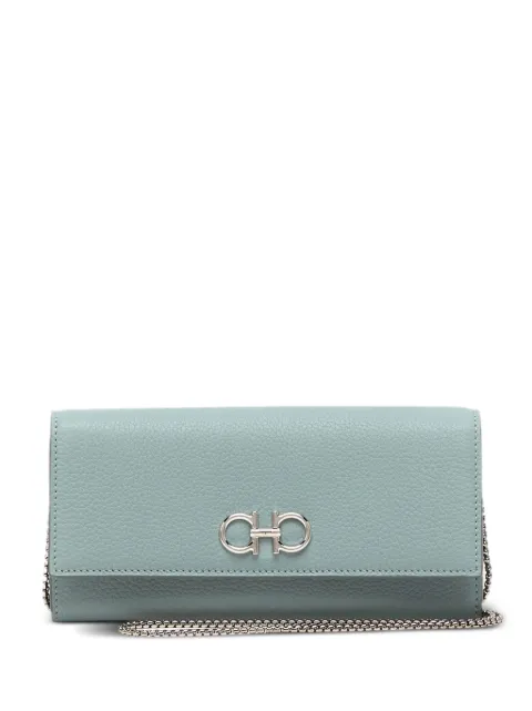 Ferragamo Gancini wallet with chain