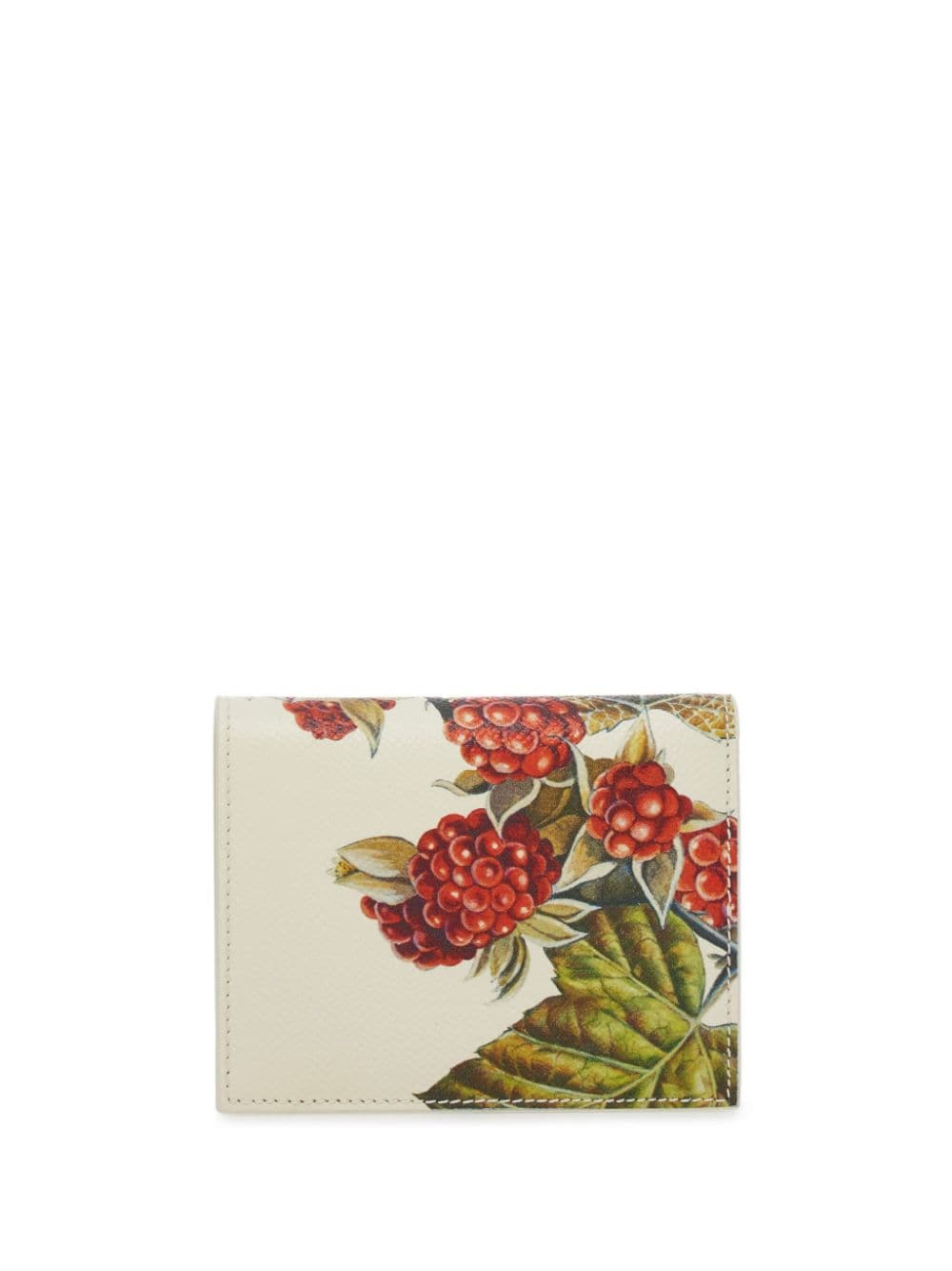 Ferragamo Gancini fruit-print wallet - Wit