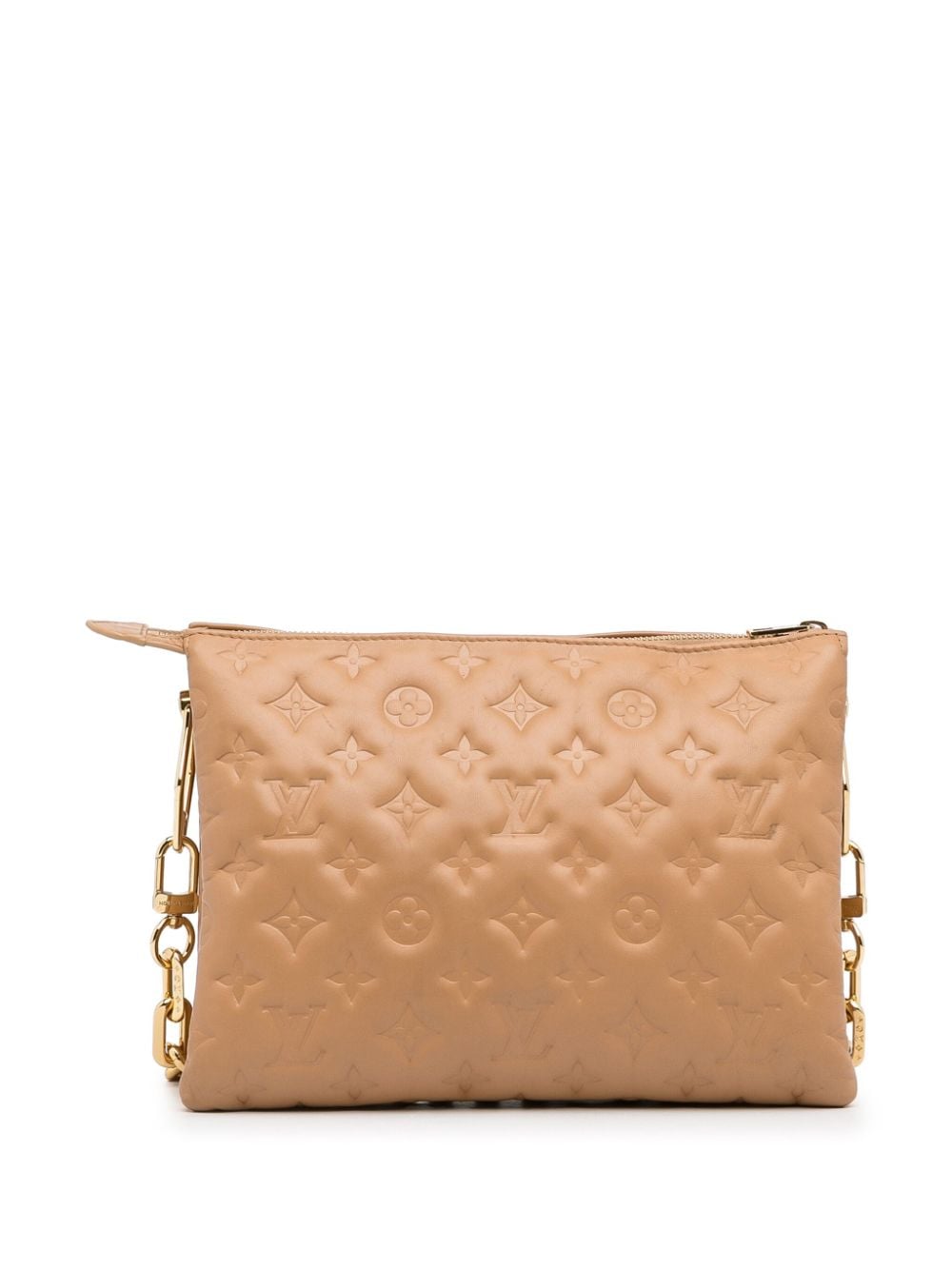 Louis Vuitton Coussin PM White in Lambskin Leather with Gold-tone - US