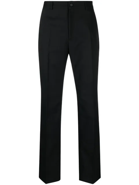 Off-White high-waist straight-leg trousers