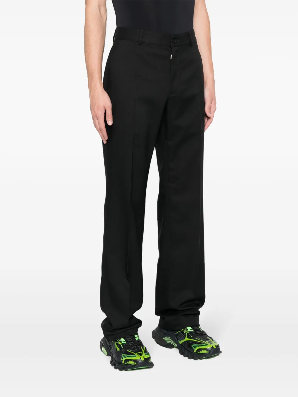 Off-White High waist broek Zwart