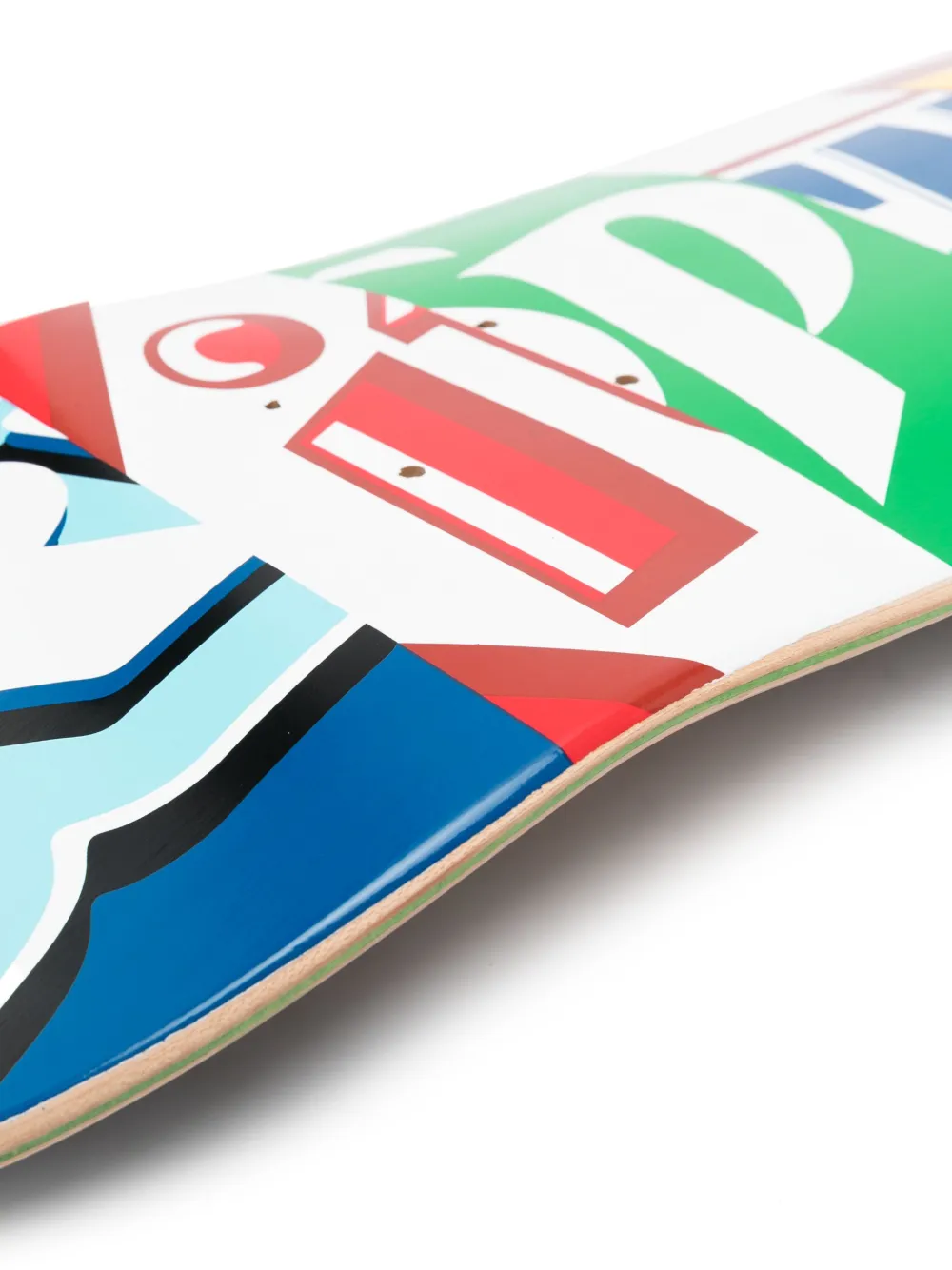 Ripndip Logo-print Wood Skate Deck In Multi